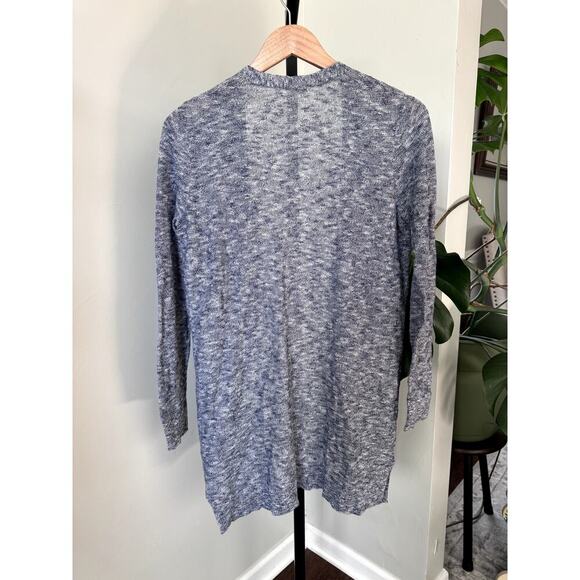 Marine Layer Blue Cotton Light Cardigan Womens - Picture 2 of 6